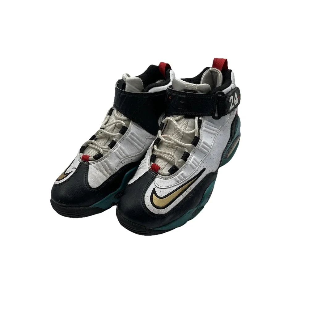 Nike‎ Air Griffey Max 1 Sweetest Swing Size 9.5 DJ5188-100 White Black Green OG